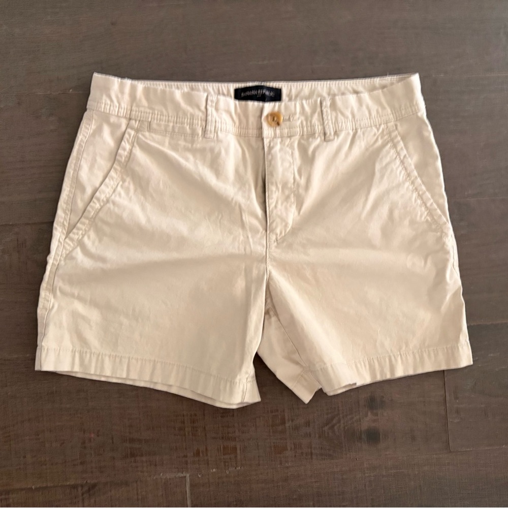 Tan Shorts from Banana Republic